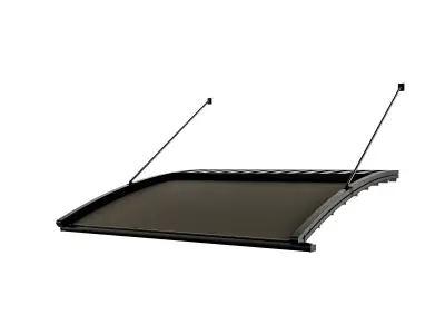 Motorized Pergola 6 dark iron 3D model