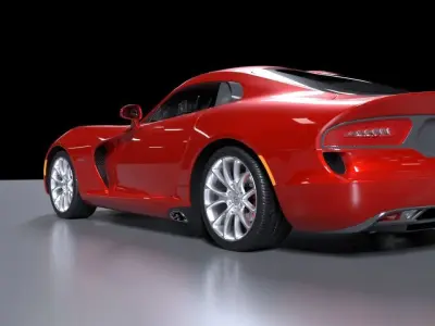 Dodge Viper GTS 2013 3D model