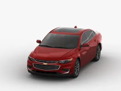 Malibu turbo car 3D model