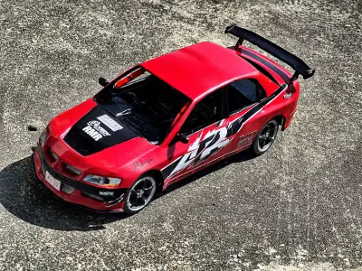 lancer hans-tokyo drift 3D print model