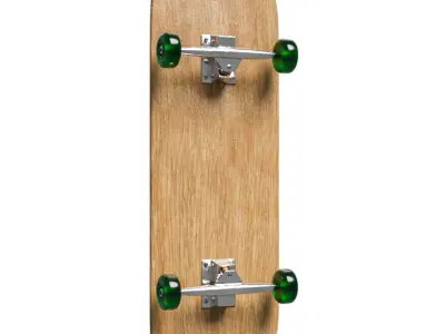 Skateboard two skateboards Free 3D model