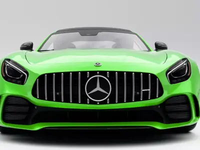Mercedes-Benz AMG GT R 2017 Low-poly 3D model