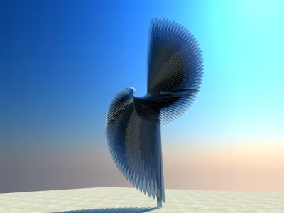 Modern Sculpture 3D model buy