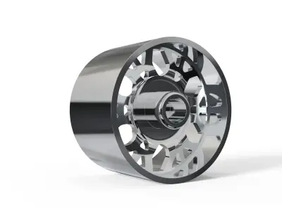 REAR forgiato Maglia-D DURO DUALLY WHEEL 3D print model