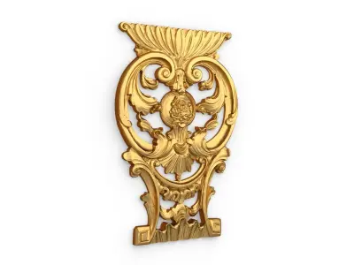 Classic decor ornament 318 3D model