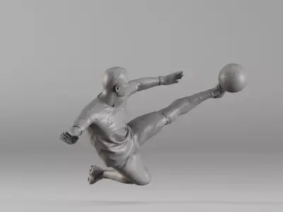 S00027 Legendary Goalkeeper Igor Akinfeev 3D print model