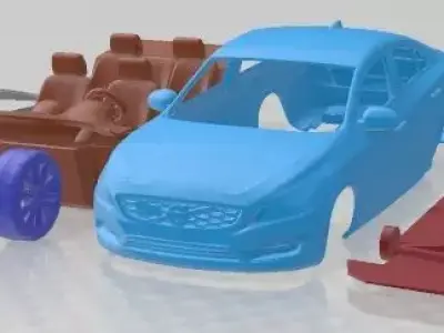 Volvo S60 Cross Country 2016 Printable Car 3D print model