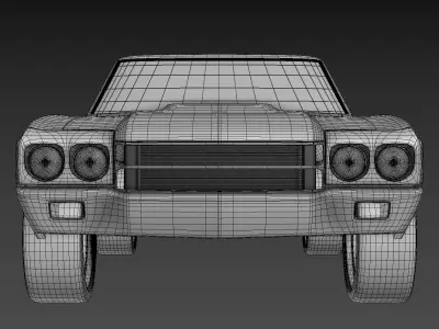 1970 Chevelle Base 3D model