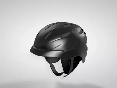 Snowboarding Helmet 3D model