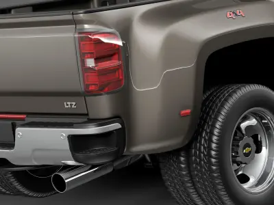 Chevrolet Silverado HD CG 2015 3D model