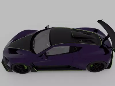 Zenvo TSR-S 3D model