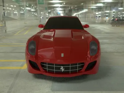 Ferrari 599 GTB Fiorano 3D model