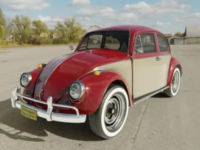 Volkswagen Beetle  3D model