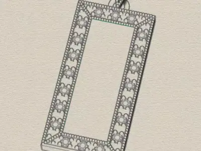 free jewelry pendant  Free 3D print model buy