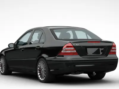 Mercedes Benz C-Class W203  3D model