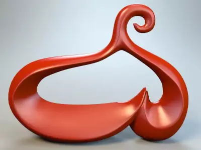 Abstract Figure m015 P 3D print model