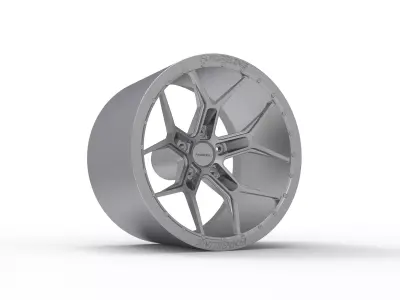 FORGELINE VV1R BEADLOCK WHEEL 3D PRINT MODEL  3D print model