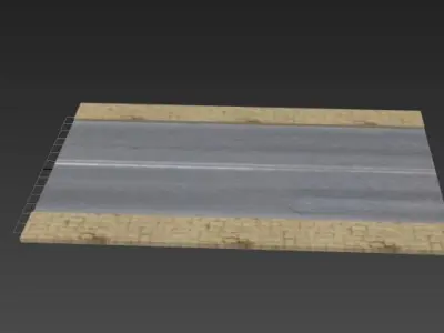 Road and paivement Free 3D print model