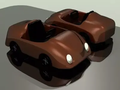 Toy Race Car 3D model