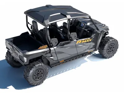 Wolverine RMAX 4 1000 LE Black 3D model