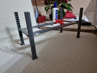 4 Post adjustable lift 1 18 scale 3D print model