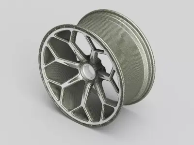 Aventador SVJ Vossen VPS 303  3D print model