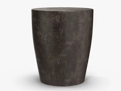 Arteriors Clint Side Table Low-poly 3D model