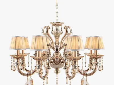 695082 Sintesi Osgona Chandelier 3D model