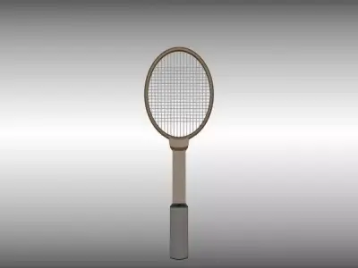 A tennis racket Free 3D model