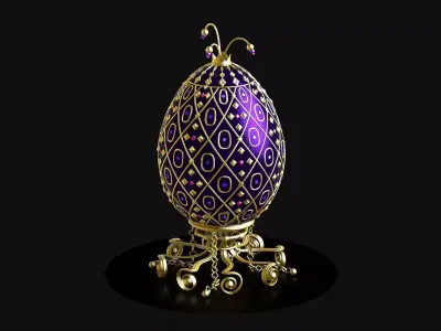 Egg FABERGE R8 3D model