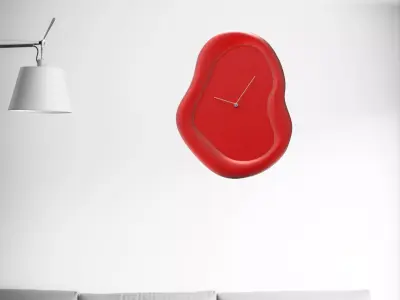 Wall clock 60 cm 3D print model