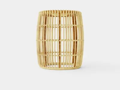 Palosco Stool Low-poly 3D model