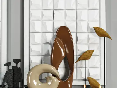 decorative set Vol002 3D model