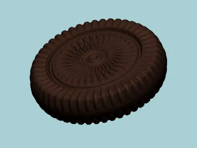 Cookie Mould 20 - Biscuit Silicon Molding 3D print model