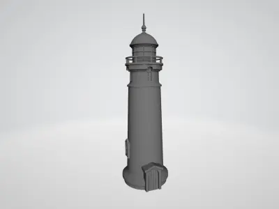 Mayak lighthouse 3D model