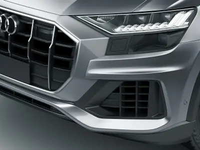 Audi Q8 2019 3D model