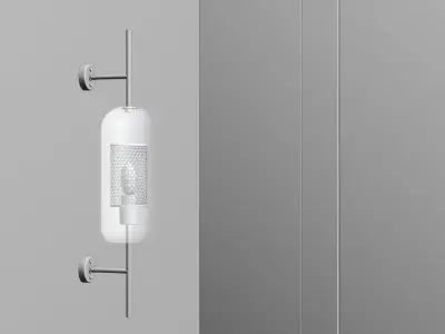 light fixture Low-poly 3D model