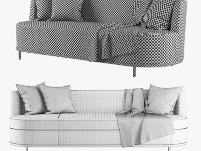 Encircle Sofa 3D model
