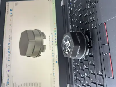 VW Beetle Smith wheels cap 3D print model