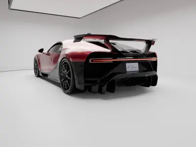 Car light studio  3D model