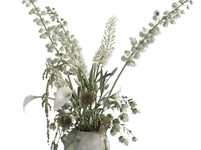 Flower In Vase 105 3D model