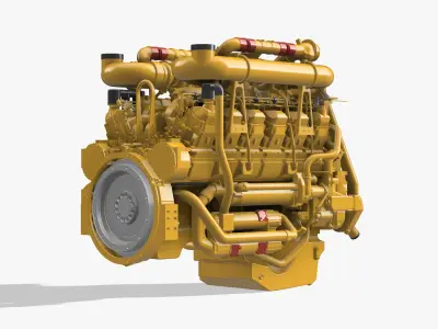 CAT 3512 C FOR 785D 3D print model