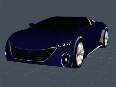 Avtomobil dizayni  3D model
