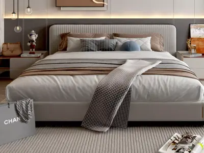 Bedroom interior  05 3D model