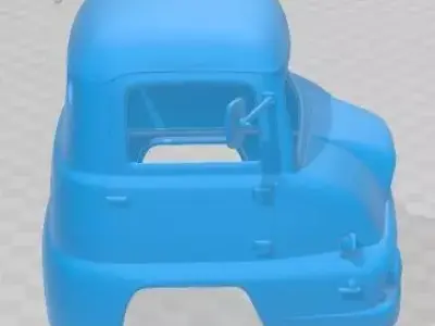 Thames Trader 55 1956 Printable Body Cabin Truck 3D print model