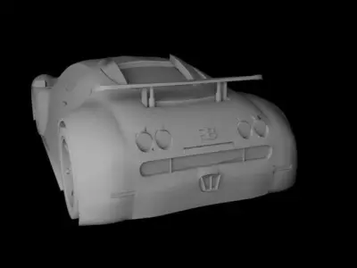 Bugatti veyron 3D model