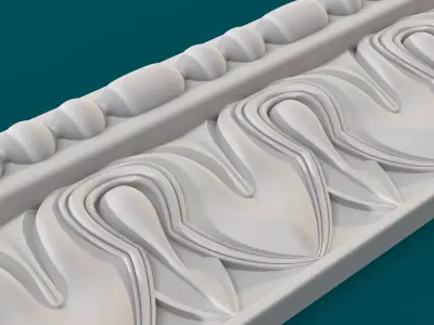 Molding baroque 3D print model