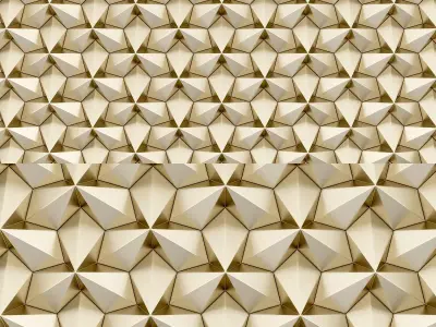 Parametric Wall Panel 3d model Low-poly 3D model 5