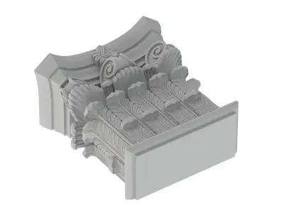 Pilaster Capital 010 3D model