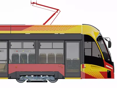 71-911EM lion Ekaterinburg  3D model